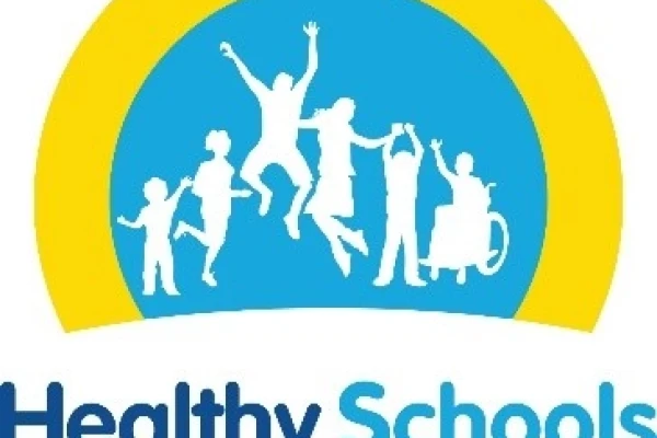 Healthy School Logo Gold 12.7.24